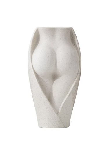 Ceramic body art vase - ceramic,