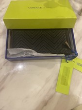 Versace Black Nappa Purse Brand New In Box Please Read Description