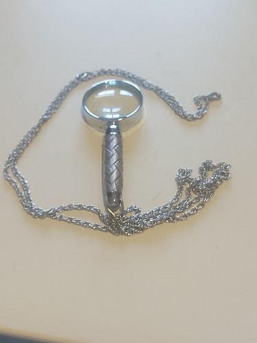 Vintage magnifying glass - magnifying, in