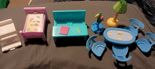 Peppa pig house furniture lot - house,