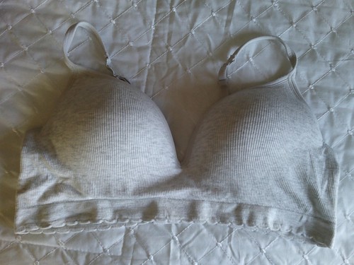 Matalan ribbed none wired bra - ribbed,