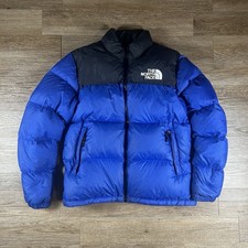 Boys Blue/black North Face 700 Down Puffer Coat - UK XL