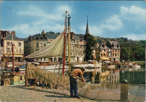 France postcard honfleur - france, postcard: