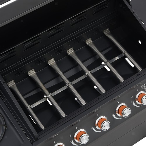 Stainless steel burner gas - 6,