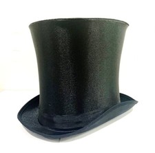 Black Bell Hat Top Hat Vampire