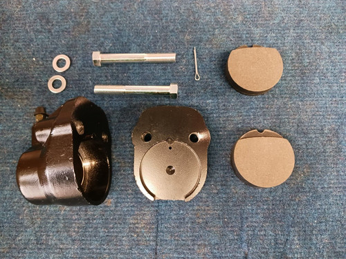 Front brake caliper - front,