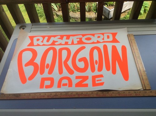 Bargain daze banner - bargain,