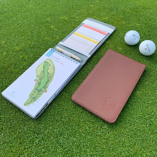 Eagle golf scorecard - eagle, holder