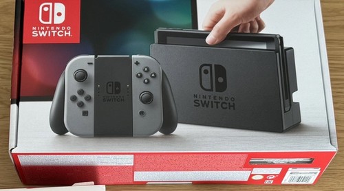 Nintendo switch console grey - nintendo,