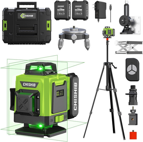 Lines green laser level kit - lines,