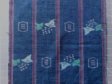 Japanese Kimono Fabric Blue