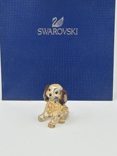 Swarovski Disney Danielle Lady And Tramp Crystal Dog Figurine