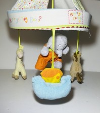 Mothercare Humphrey's Corner Cot Mobile Elephant Giraffe Horse Boat Nursery