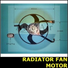 Radiator Fan Motor Centre Fits