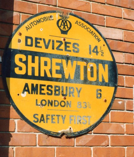 Photo 6x4 old sign in - 6x4,