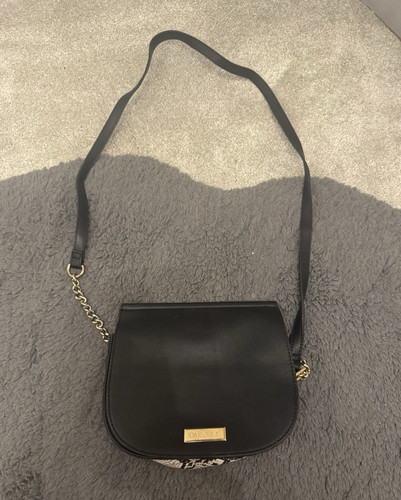 Carvela black faux leather - black,