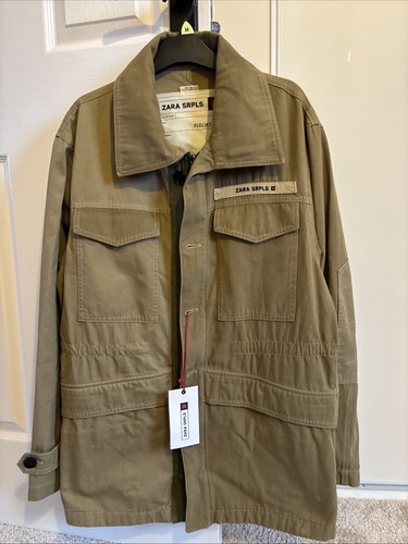 Men zara green jacket - men’s,