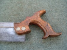 8" Steel backed Dovetail saw by Richard Melhuish, London.