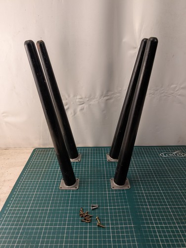 Table legs vintage mid - table,
