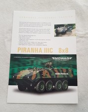 MOWAG PIRANHA IIIC 8X8 Military Vehicles Sales Leaflet 2006 #06.2006EN