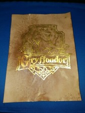 Harry Potter House Crest Gryffondor Gold Leaf. Harry Potter prop
