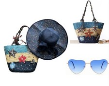 Womens Straw Bag Ladies Summer