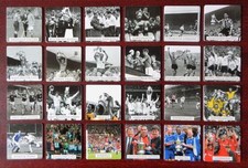 TEXACO F.A.CUP WINNERS HALL OF FAME DISCS TILES FULL SET OF 24 LOOSE