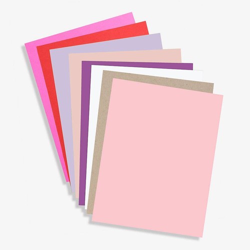 Matte colour card - colour, stock