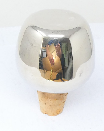 Wine bottle stopper - wine, dome