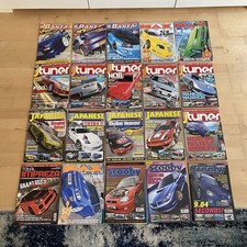 Modified car magazines, Max power, Banzai, J Tuner, Total Impreza & Scooby.