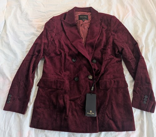 New massimo dutti burgundy - new,