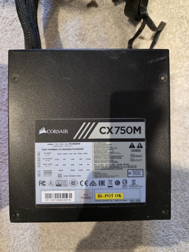 Corsair cx750m modular - corsair,
