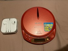 RARE RED SONY D-NE511 PORTABLE