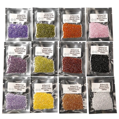 100pcs 5mm round - 100pcs, 0.8-2.5mm