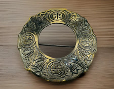 Celtic Knot Kilt Brooch 3inch