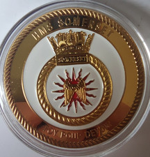 HMS SOMERSET Royal Navy Medal