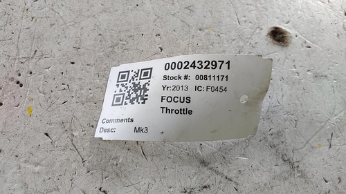 2013 ford focus - 2013, throttle