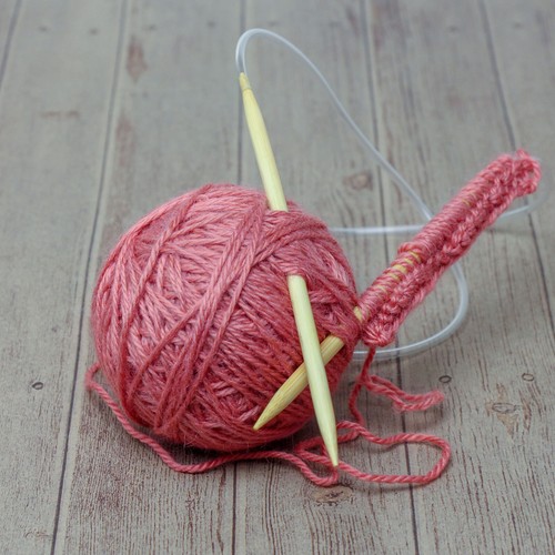 Circular bamboo knitting - bamboo,