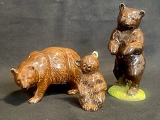 VINTAGE BESWICK BROWN BEAR FAMILY 1313/1314 & 1315