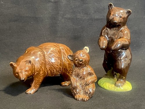 Vintage beswick brown bear - brown,