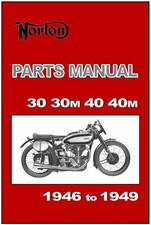 NORTON Parts Manual Model