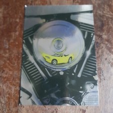 Mazda MX 5 California Reflective Advertising Postcard, Unposted.