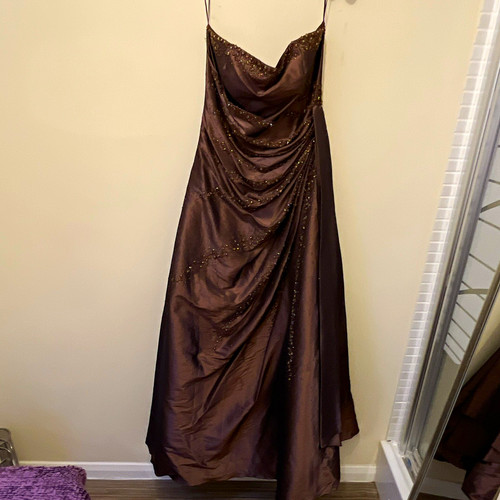 Dynasty london brown satin - dynasty,