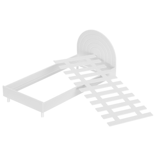 Bed frame model miniature - bed,