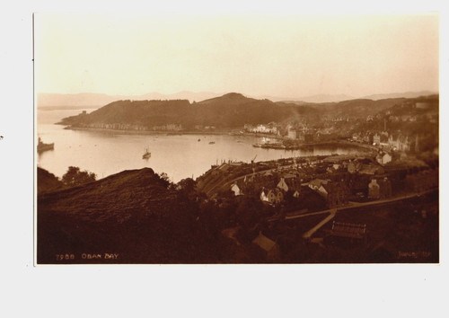 Argyll oban bay p by - argyll., bay.