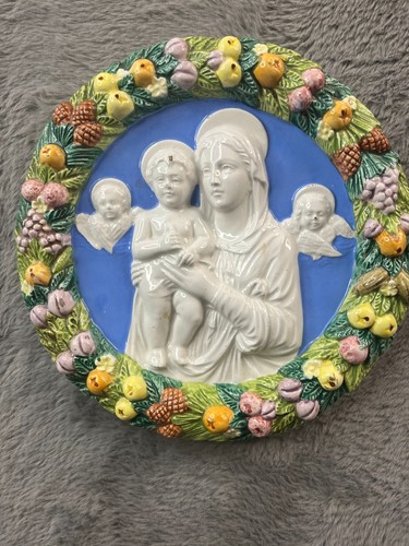 Rare italian majolica della - majolica,