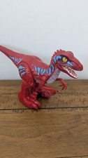 Robo Alive Rampaging Raptor Dinosaur Toy (Red) by ZURU
