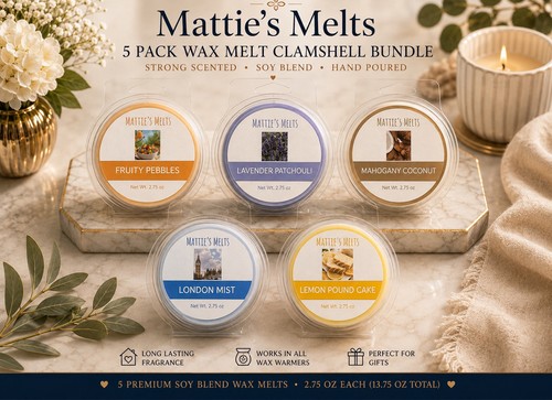 Pack wax melts strong - 5,