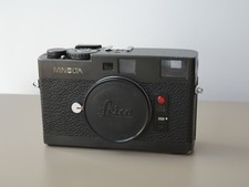 Minolta Cle Rangefinder 35mm Film Camera Black Body