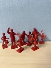 Vintage Red Soldier Figures